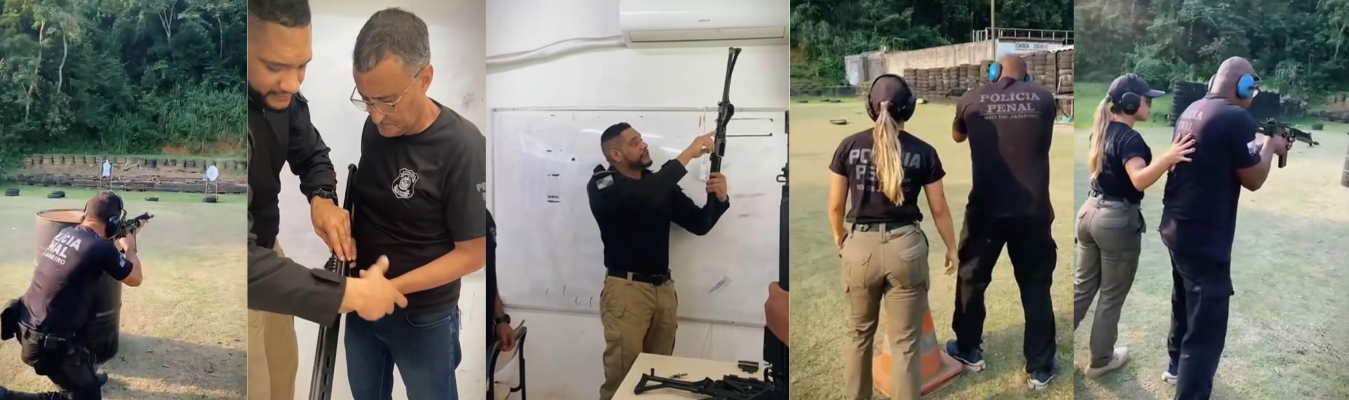 Seap realiza curso de Armamento, Manutenção e Manuseio