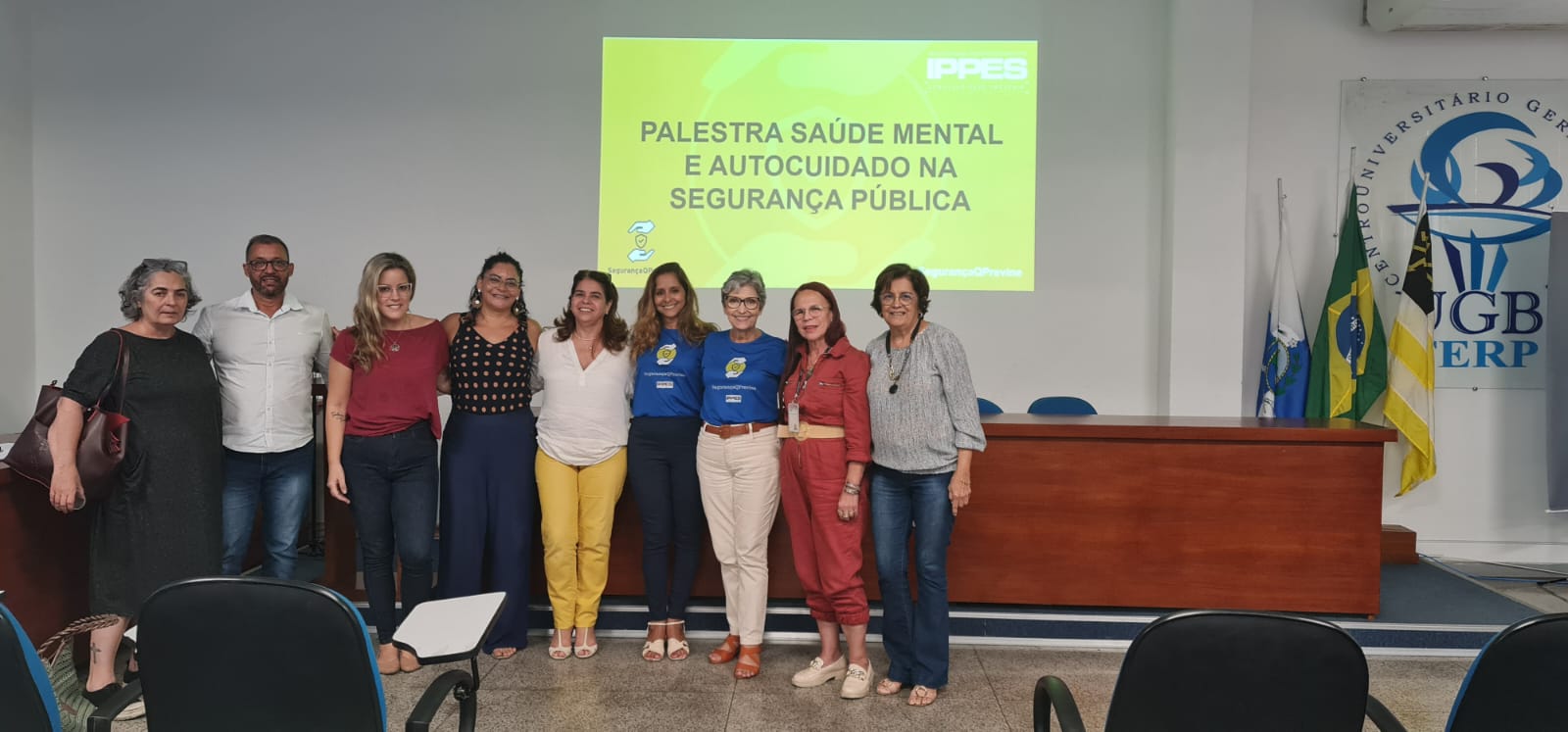 Servidores participam de palestra "Mitos e Verdades – comportamento suicida na segurança pública”