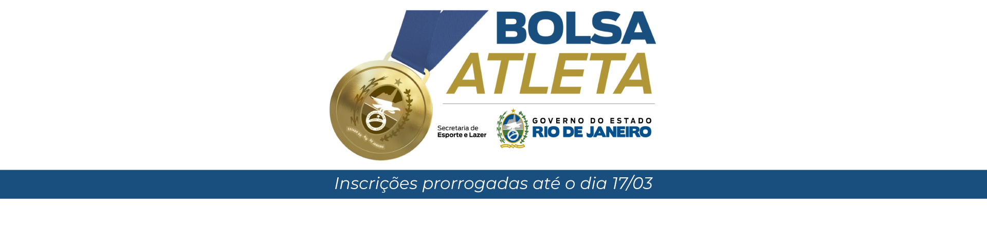 Bolsa Atleta: Inscrições prorrogadas!