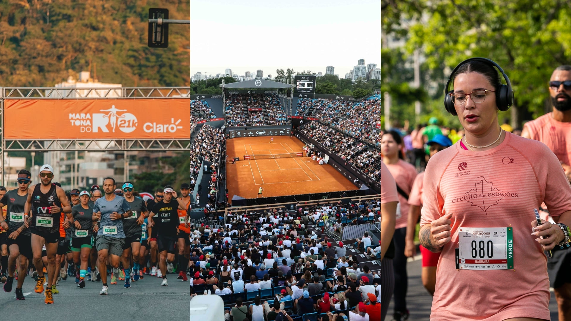 Três eventos esportivos preferidos do Rio de Janeiro têm apoio do Governo do Estado