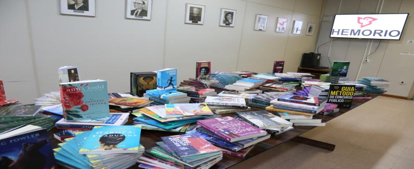 Para celebrar o mês do livro, quem se cadastrar para doação de sangue nos dias 16 e 17 de abril vai ganhar um título de presente