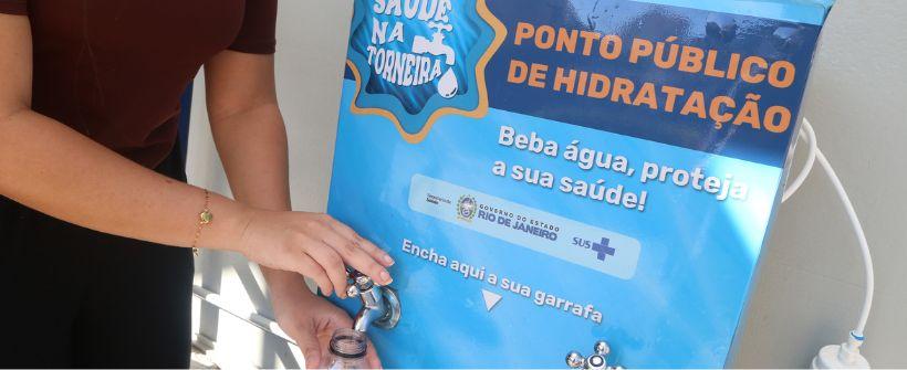 Campanha “Saúde na Torneira” busca garantir acesso à água durante o calor intenso, especialmente no Carnaval