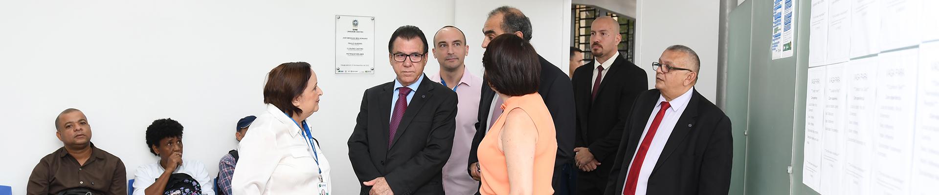 Ministro Luiz Marinho ouviu sobre a rotina de trabalho do posto Sine Centro