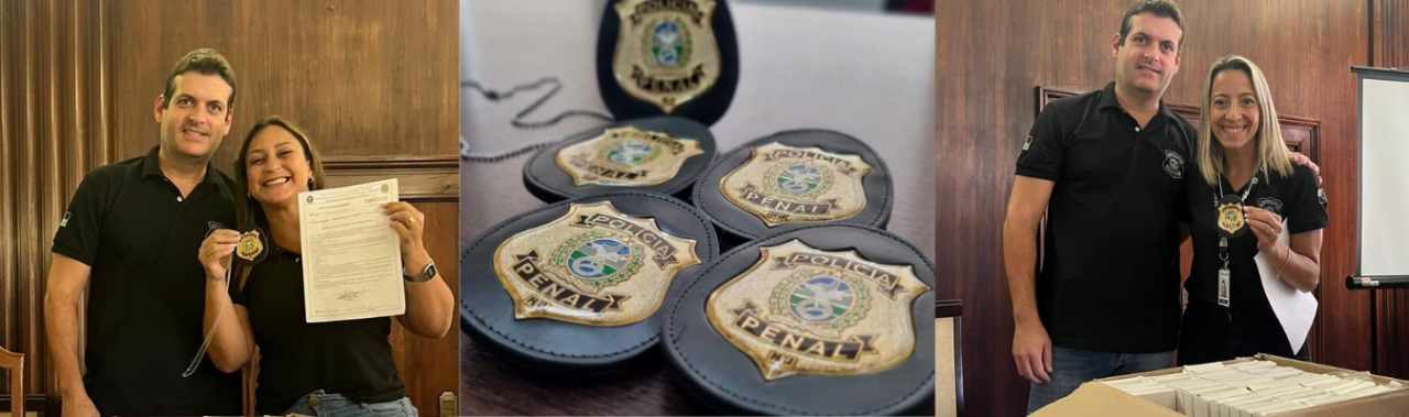 Seap realiza a entrega dos Novos Distintivos de Inspetores de Polícia Penal 
