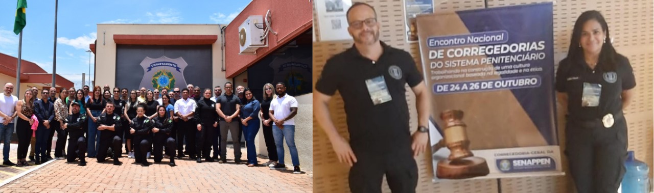 Corregedoria da Seap-RJ marca presença no Encontro Nacional de Corregedoria do Sistema Penitenciário promovido pela Senappen