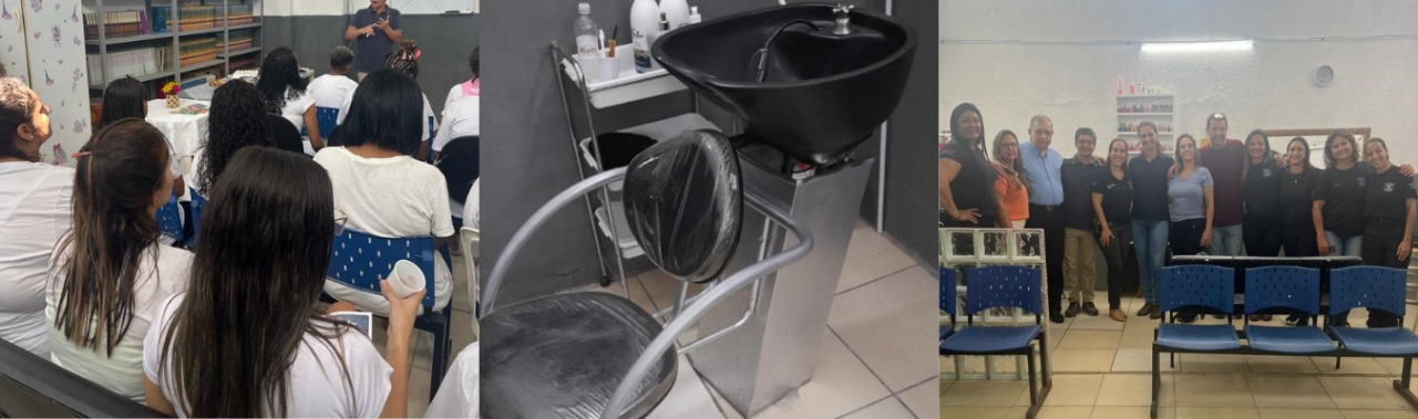 Seap inaugura salão de beleza