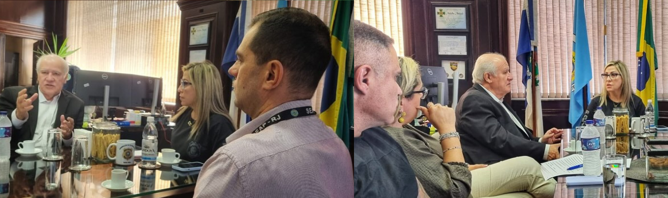 Seap e Detran realizam reunião de alinhamento sobre a modernização do controle de acesso no sistema prisional