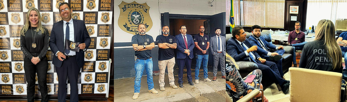  Secretária da Seap recebe visita do Diretor de Políticas Penais da Senappen