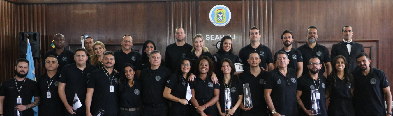 A Seap realizou a cerimônia de formatura da primeira turma do Curso de Instrução e Excelência Correicional. 