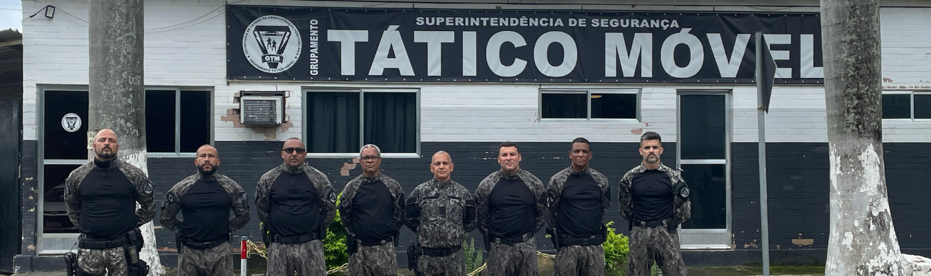 No dia 25/03, o nosso Grupamento Tático Móvel (GTM ) completou mais um ano de sua importante e imprescindível atuação no sistema prisional fluminense. A Seap parabeniza os policiais penais do grupamento pela atuação sempre célere e eficiente.