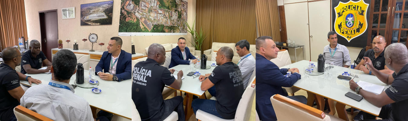 Subsecretaria Operacional da Seap se reúne com Coordenador do Centro de Gerenciamento de Riscos e Emergências em Energia