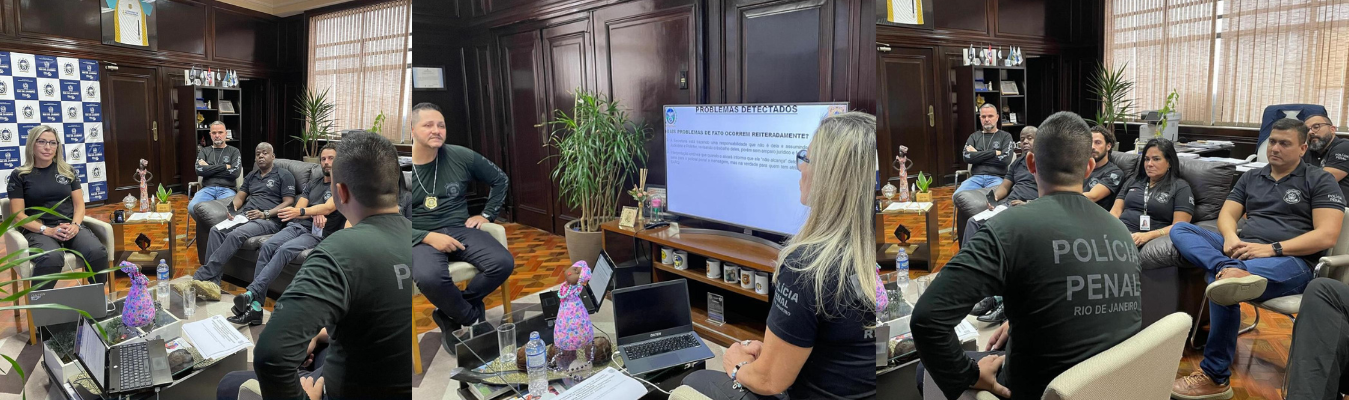 Seap realiza reunião de alinhamento sobre a Superintendência de Classificação na Execução da Pena dos privados de liberdade