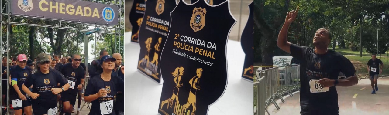 Seap realiza 2ª Corrida da Polícia Penal