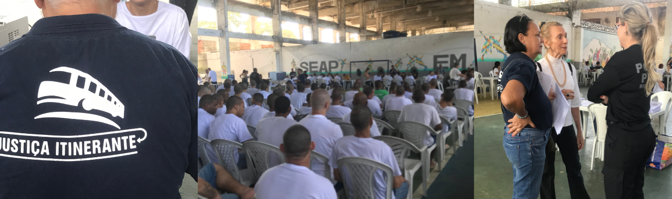 Justiça Itinerante realiza 152 atendimentos no Presídio Evaristo de Moraes