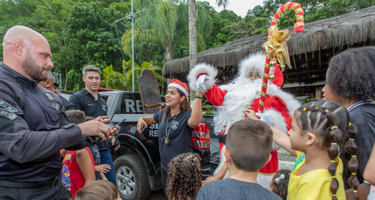 SEAP promove primeira festa de natal para filhos dos Inspetores de Polícia Penal