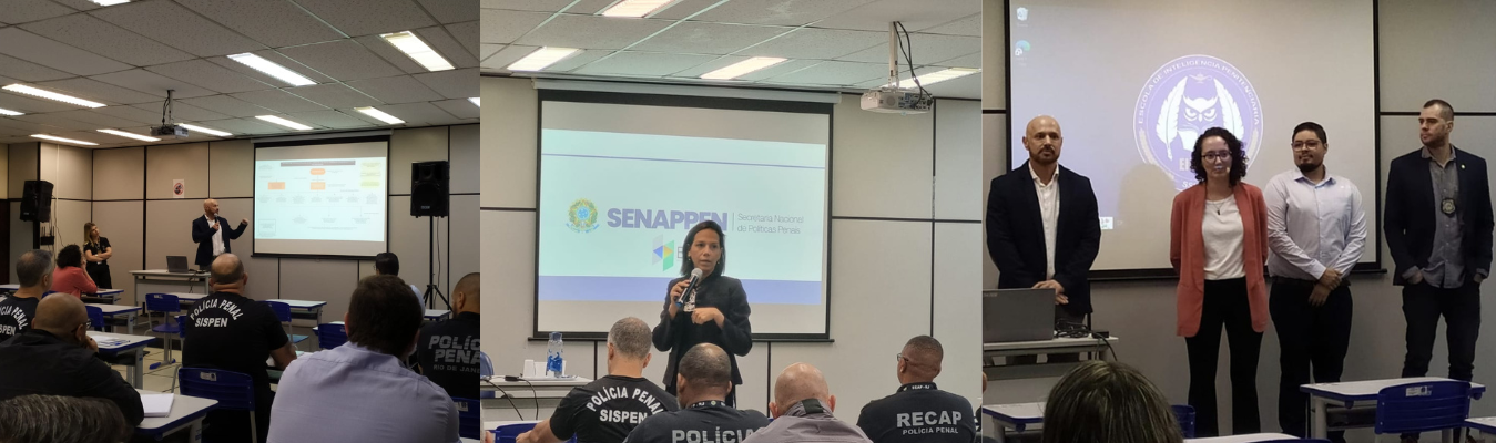 Seap sedia curso de Técnicas de Inteligência da Senappen em parceria com a ONU