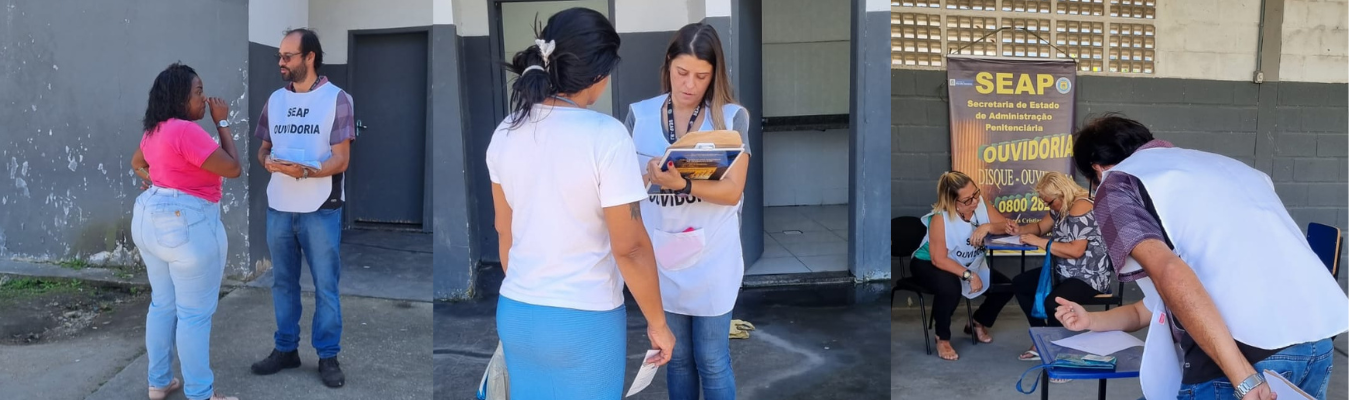 Ouvidoria Itinerante realiza mais de 40 atendimentos no Complexo de Gericinó