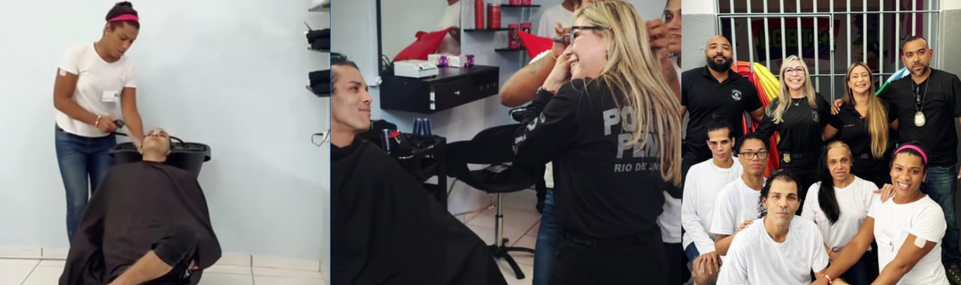 Seap inaugura os dois primeiros salões de beleza para mulheres trans no sistema prisional fluminense