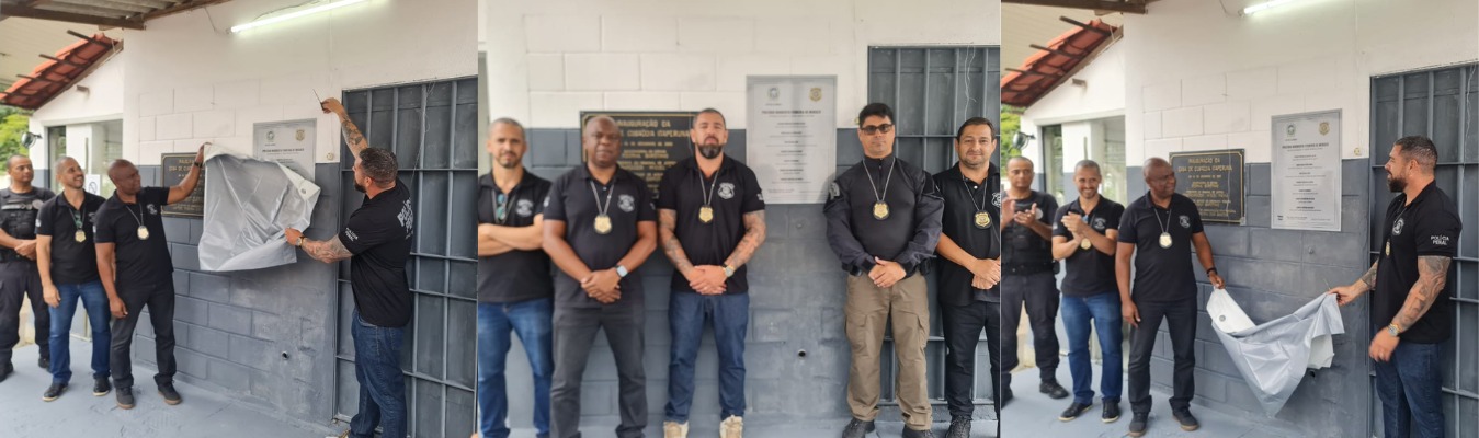 Seap homenagea saudoso Inspetor de Polícia Penal falecido em evento no qual unidade prisional recebe seu nome.