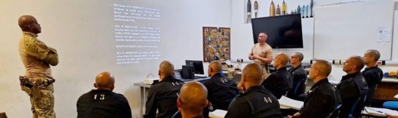 Policiais penais do GIT participam do VI Curso de Formação Explosivistas da Polícia Civil 