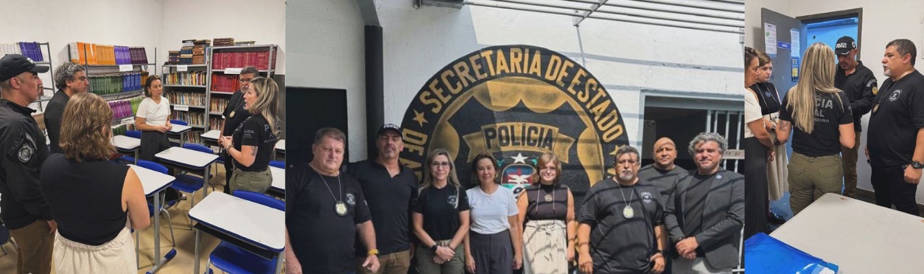 Seap e Secretaria da Mulher visitam Cadeia Pública Patrícia Acioli