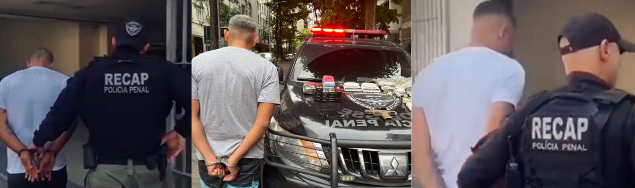 Recap prende quatro evadidos em uma semana