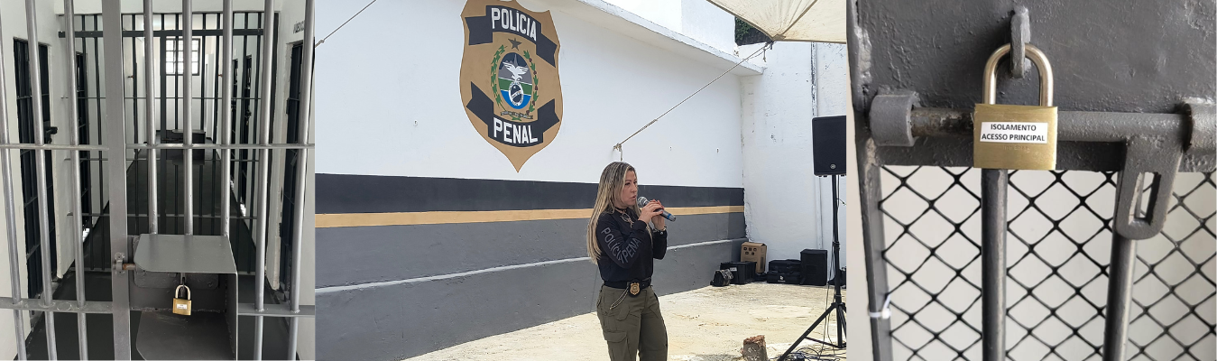 Seap inaugura galeria de isolamento na Penitenciária Talavera Bruce