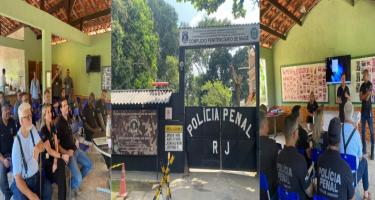 Seap reinaugura Portaria Central do Complexo Penitenciário de Magé