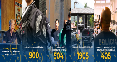 Seap e Polícia Penal trabalham para garantir segurança durante carnaval