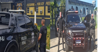 Seap reforça segurança no sistema prisional fluminense durante o Réveillon