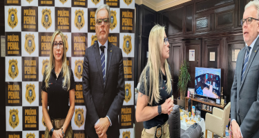 Secretária da Seap recebe visita do Secretário do Senappen