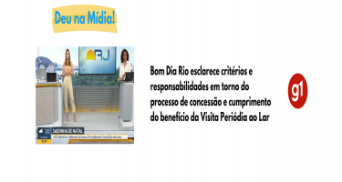 Bom Dia Rio esclarece critérios da Visita Periódica ao Lar