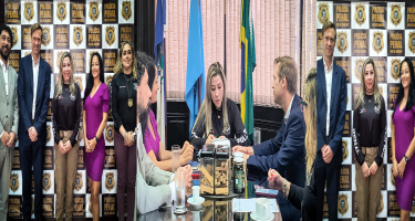 Secretária recebe Cônsul da alemão para reforçar cooperação Brasil-Alemanha