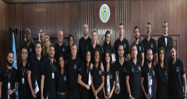 A Seap realizou a cerimônia de formatura da primeira turma do Curso de Instrução e Excelência Correicional. 