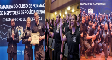 Governo do Estado do Rio de Janeiro e a Seap formam 241 Inspetores de Polícia Penal