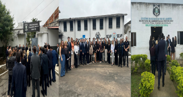 Novos juízes da Emerj visitam unidades prisionais do Complexo de Gericinó