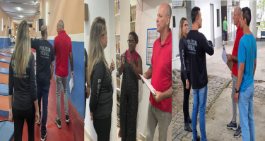 Ouvidores da Senappen visitam unidades prisionais acompanhados pela Ouvidoria da Seap-Rj