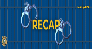 Recap realiza 3 capturas no mês de maio de egressos do sistema prisional 