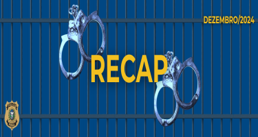 Recap faz 5 prisões de evadidos do sistema prisional fluminense no mês de dezembro 