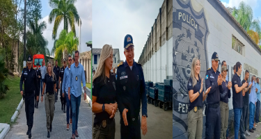 Secretária da Seap recebe Secretário da SEPM em visita ao Complexo de Gericinó