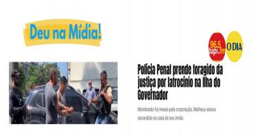 Polícia Penal prende foragido da justiça por latrocínio na Ilha do Governador