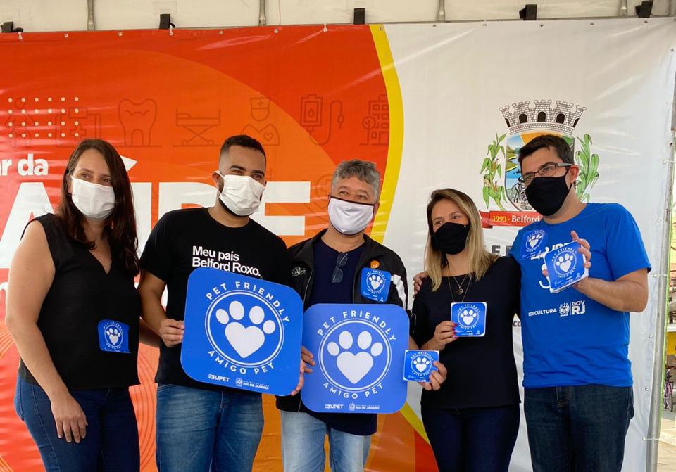 RJPET lança “Selo Pet Friendly” no município de Belford Roxo