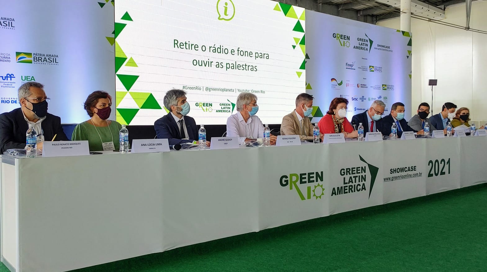 Secretaria de Agricultura participa da abertura do Green Rio 2021