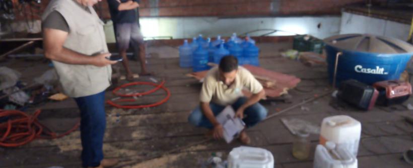 Mais de 240 litros agrotóxicos são apreendidos durante ação de fiscalização da equipe da Defesa Agropecuária