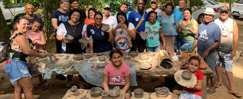Extensionistas Sem Fronteiras: Escritórios Locais da Emater-Rio promovem evento de cerâmica em comunidade tradicional de Mangaratiba