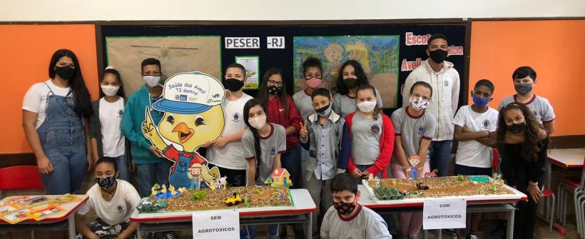 Secretaria de Estado de Agricultura realiza ações educativas para crianças e adultos