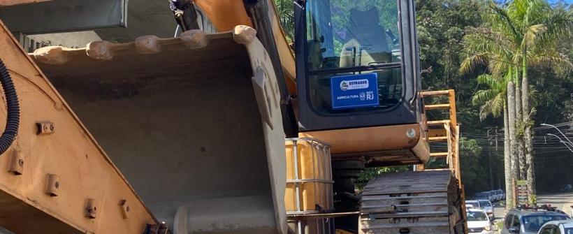 Governo do Estado leva maquinário e apoio técnico aos produtores de Petrópolis