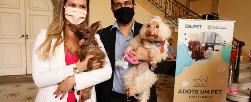 Palácio Guanabara abriu as portas para abençoar os animais