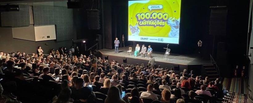 Governo do Estado lança programa com 100 mil castrações no Rio de Janeiro