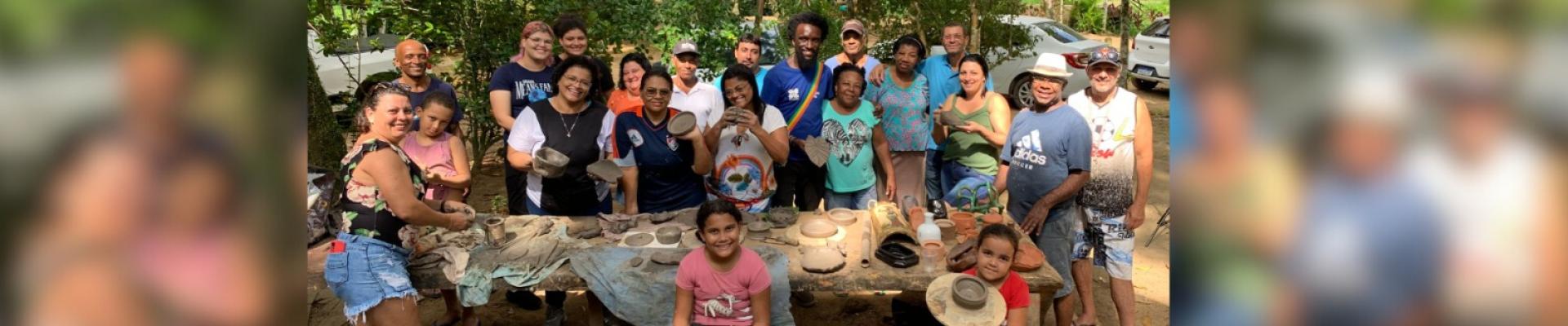 Extensionistas Sem Fronteiras: Escritórios Locais da Emater-Rio promovem evento de cerâmica em comunidade tradicional de Mangaratiba